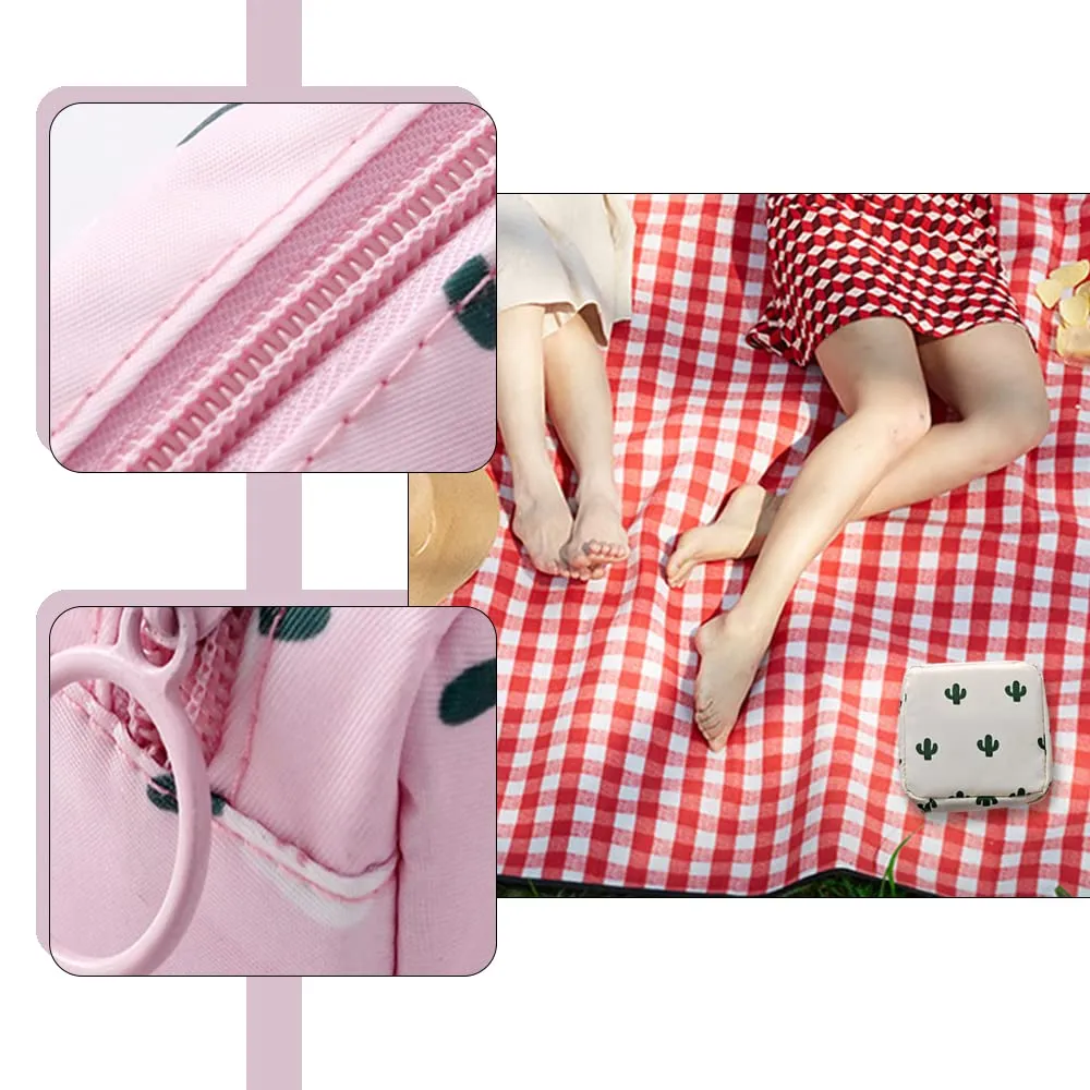 2 Pcs Sanitary Napkin Storage Bags Large Capacity Menstrual Cup Pouches Portable First Period Bags for Women Girls Ladies and Students