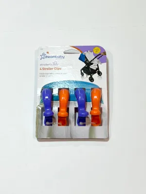 4 x stroller clips brand new