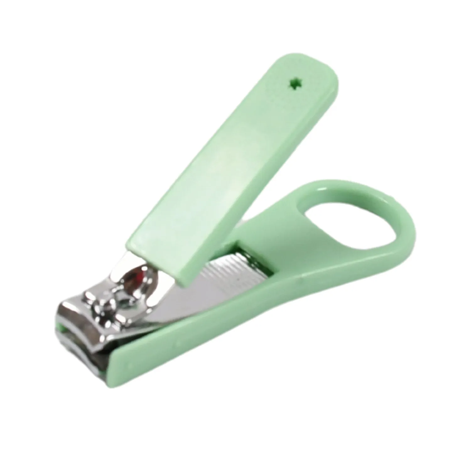 Adult Nail Clippers - Plastic Hardware, Green Design
