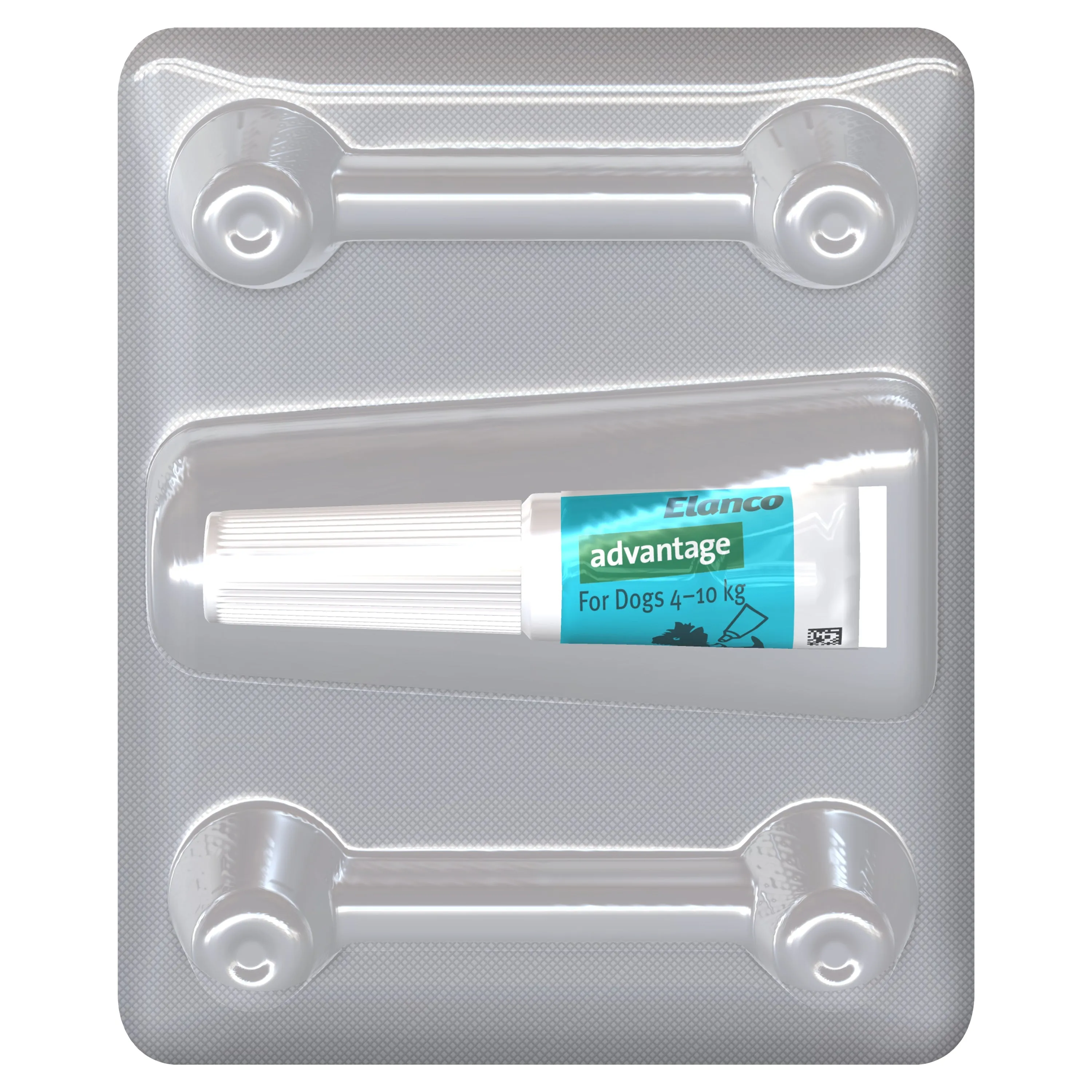 Advantage Flea Treatment for Dogs 4-10kg Aqua 1 Pack