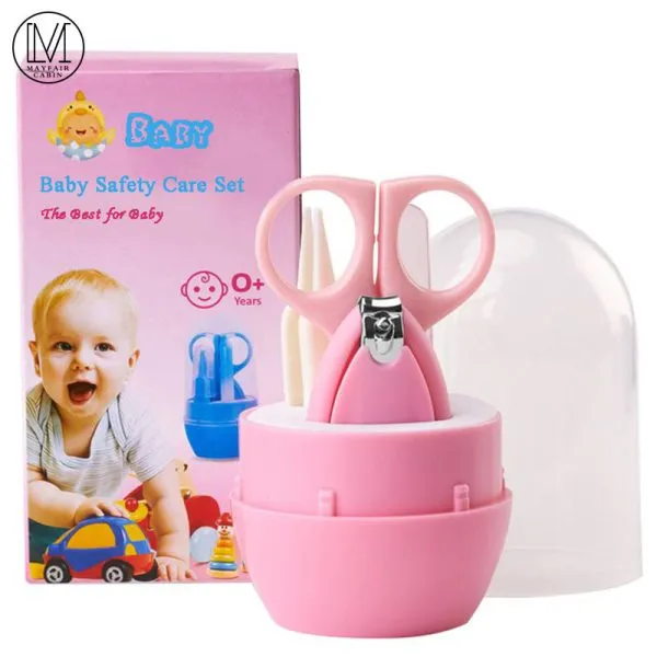 Baby Healthcare Kits Baby Nail Care Set Infant Nail Clippers Care Set With Rabbit Storage Box For Baby