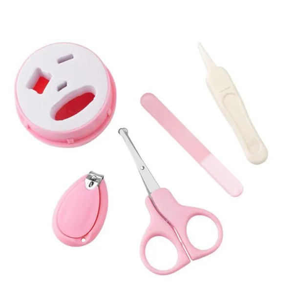 Baby Healthcare Kits Baby Nail Care Set Infant Nail Clippers Care Set With Rabbit Storage Box For Baby