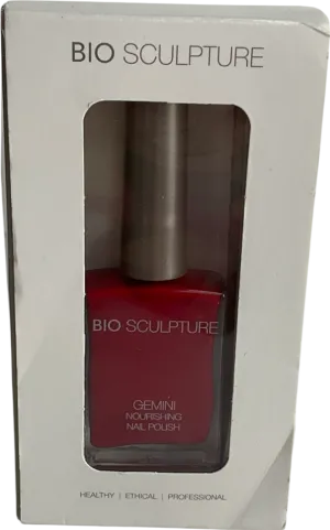 Bio Sculpture Gemini Nourishing Nail Polish Red 14ml
