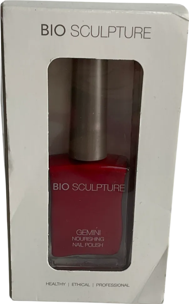 Bio Sculpture Gemini Nourishing Nail Polish Red 14ml