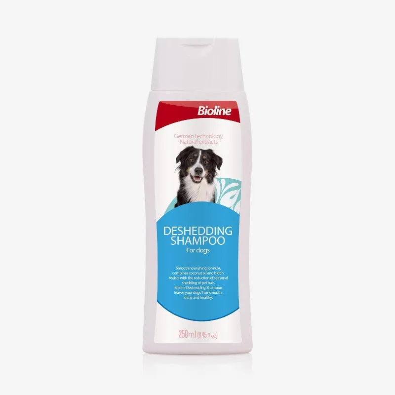 Bioline Deshedding Shampoo For Dogs - 250ml