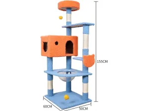 Cat Tree & Scratching As Photo 60*50*155