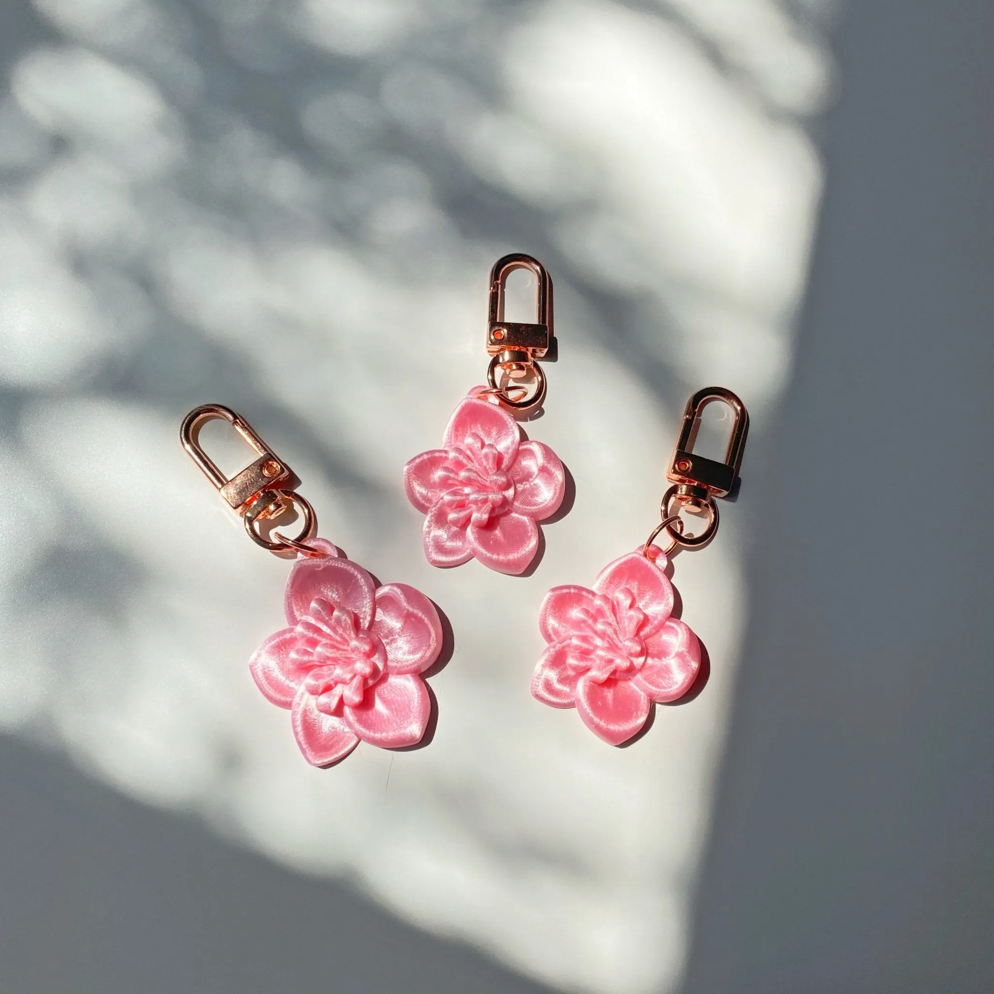 Cherry Blossom Pet Tag