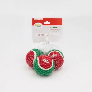 Christmas - Holiday Dog - 3-Pack Balls