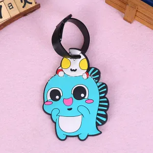 Creative Cute Cartoon PVC Luggage Tag