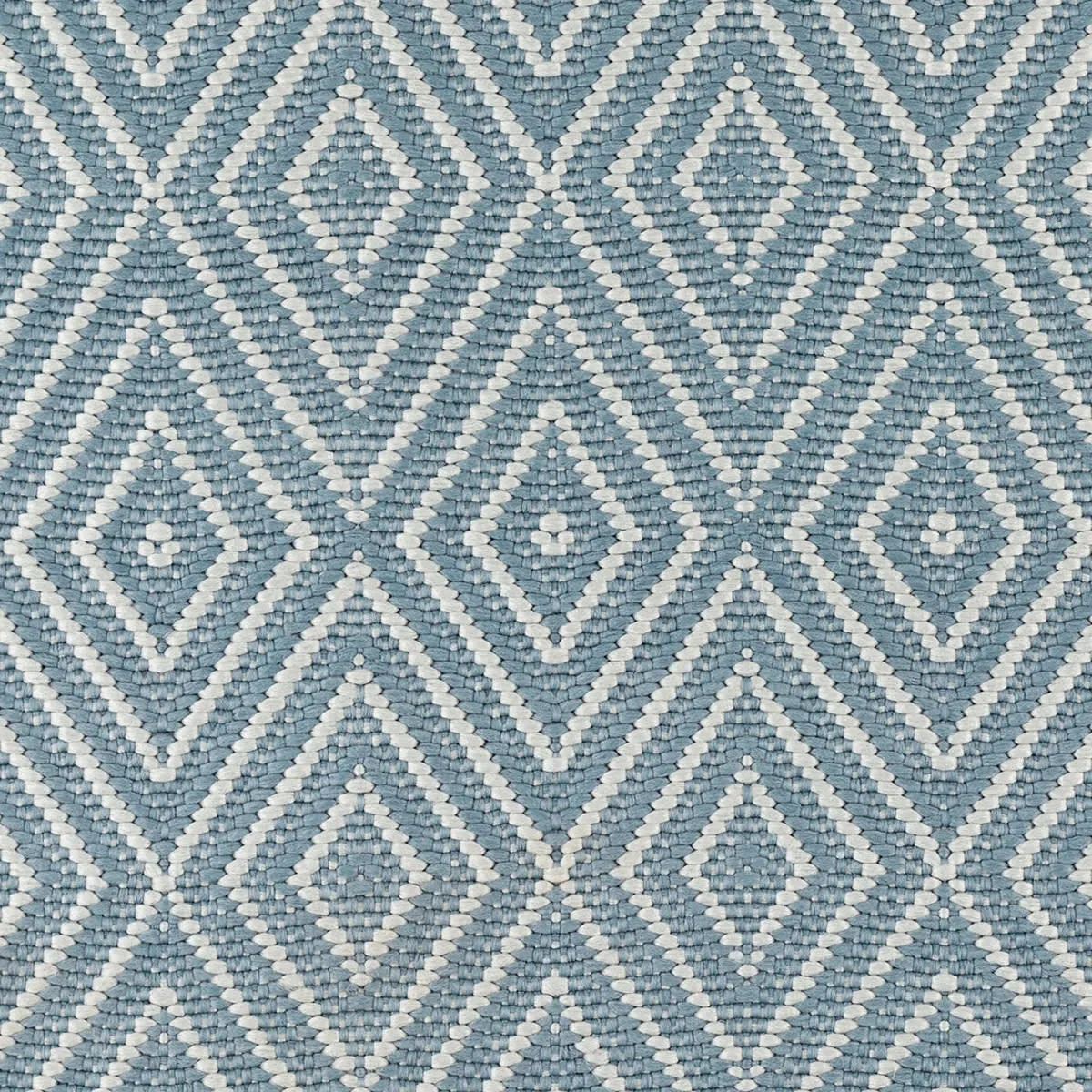 Diamond Slate/Light Blue Handwoven Indoor/Outdoor Rug Swatch