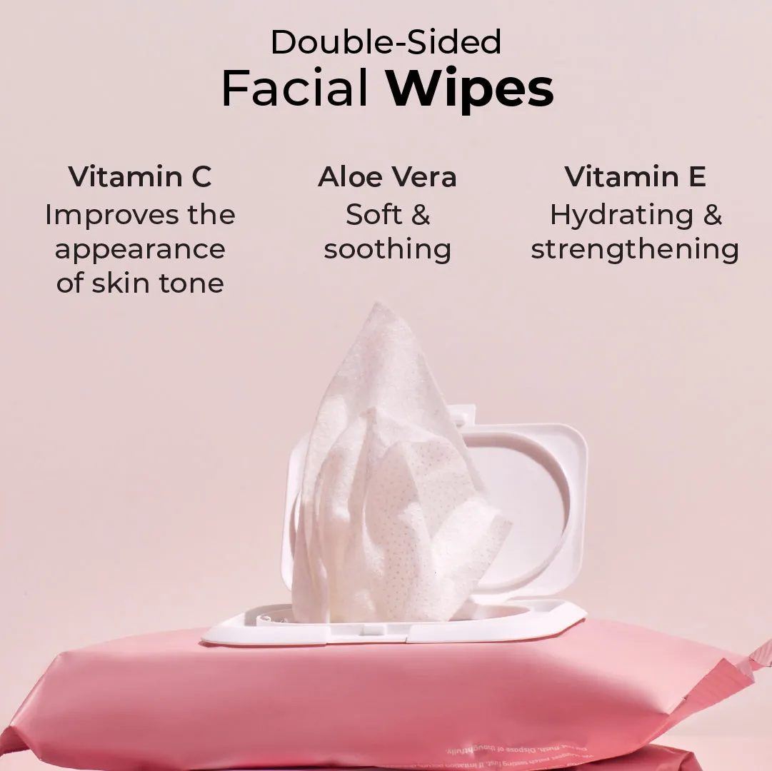 Double-Sided Facial Wipes