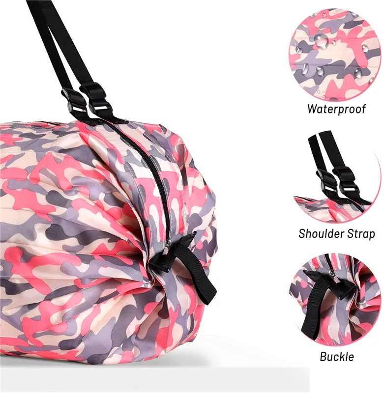 Foldable Reusable Grocery Bags Travel Storage Shopping Bags