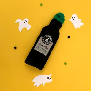 Halloween Happy Hour Crusherz Black Magic Potion Dog Toy