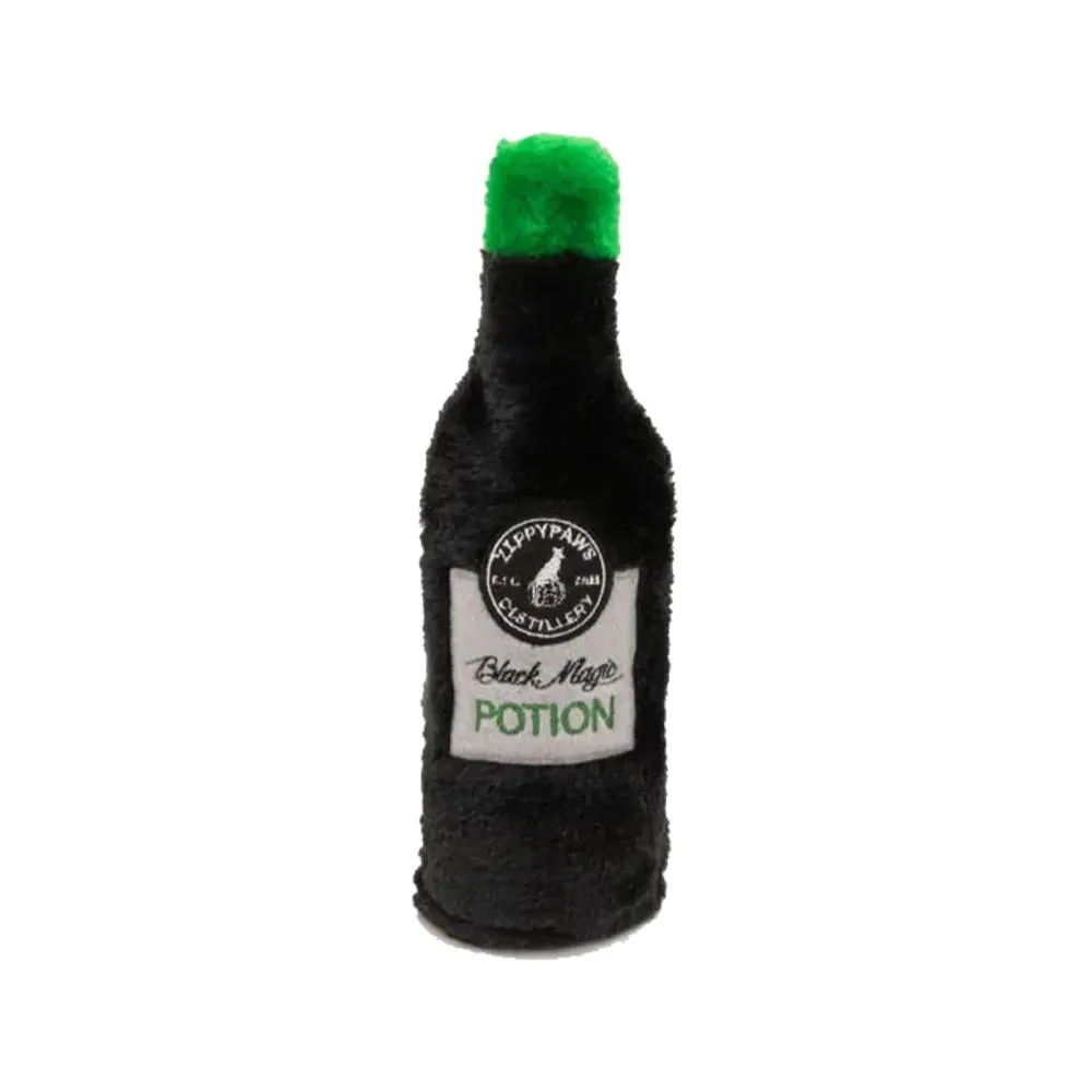Halloween Happy Hour Crusherz Black Magic Potion Dog Toy