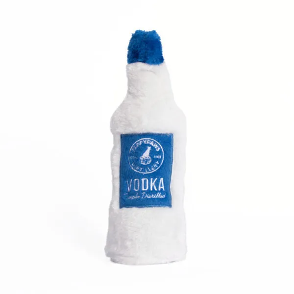 Happy Hour Crusherz Dog Toy - Vodka
