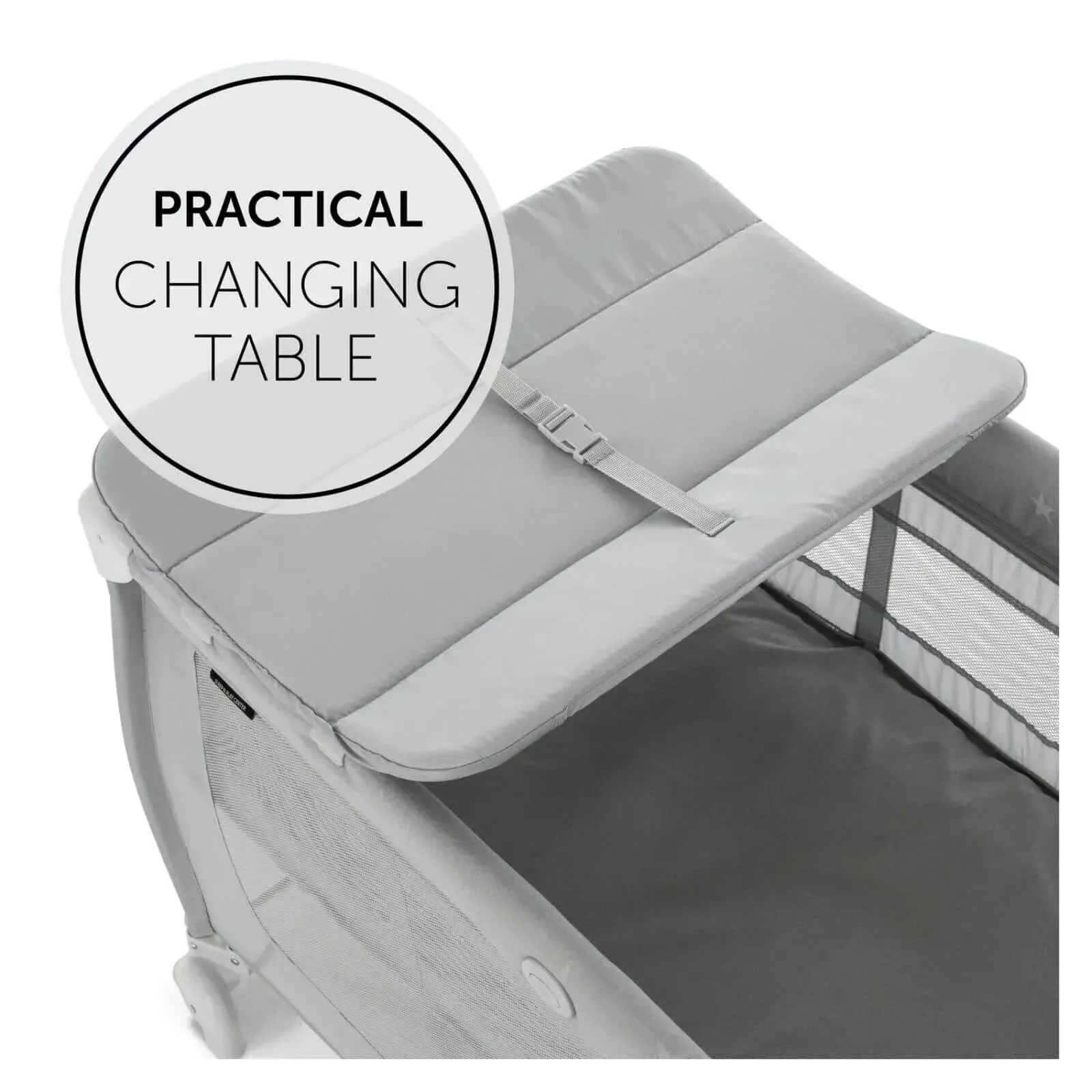 Hauck Sleep n Play Center Bassinet Travel Cot / Playpen - Stars