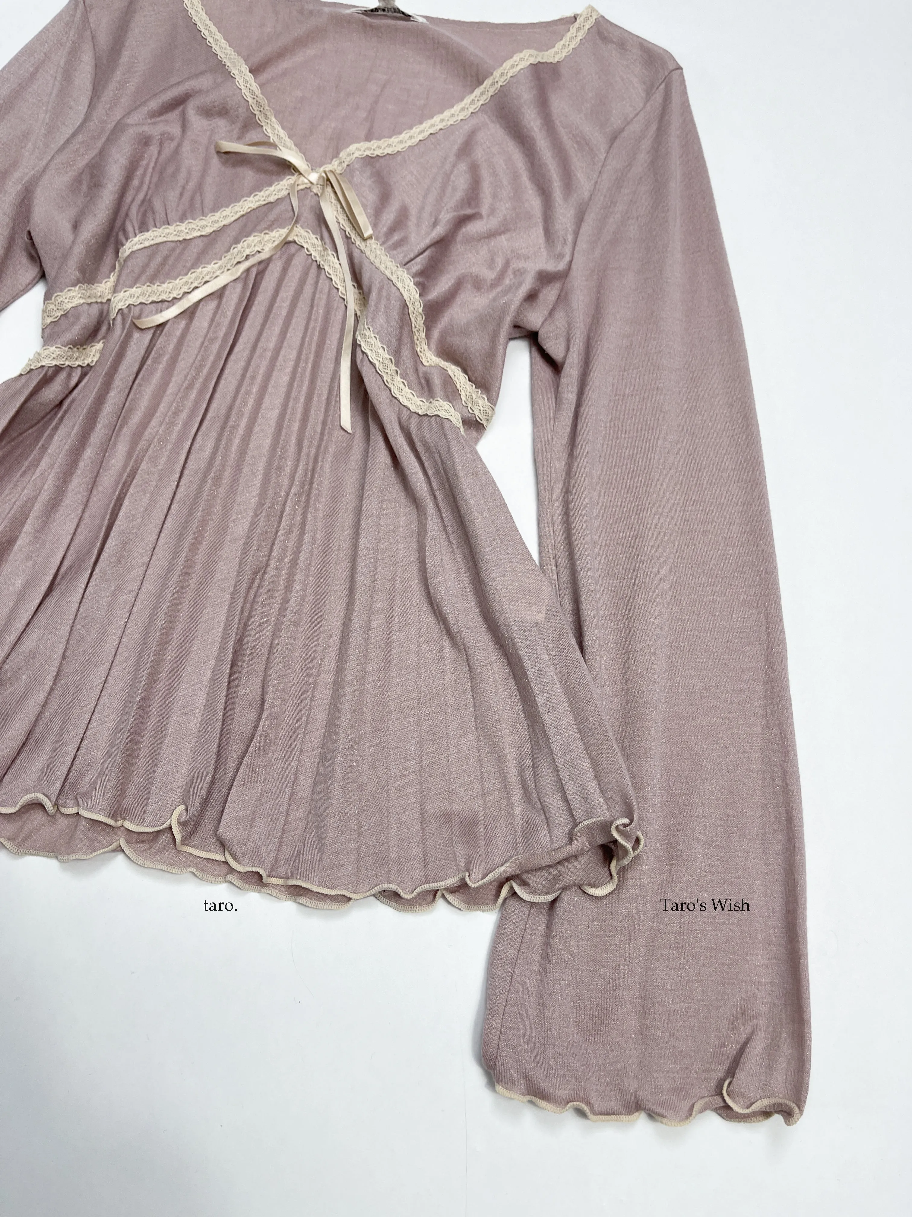Japanese Brand Fairy Long Sleeves Top