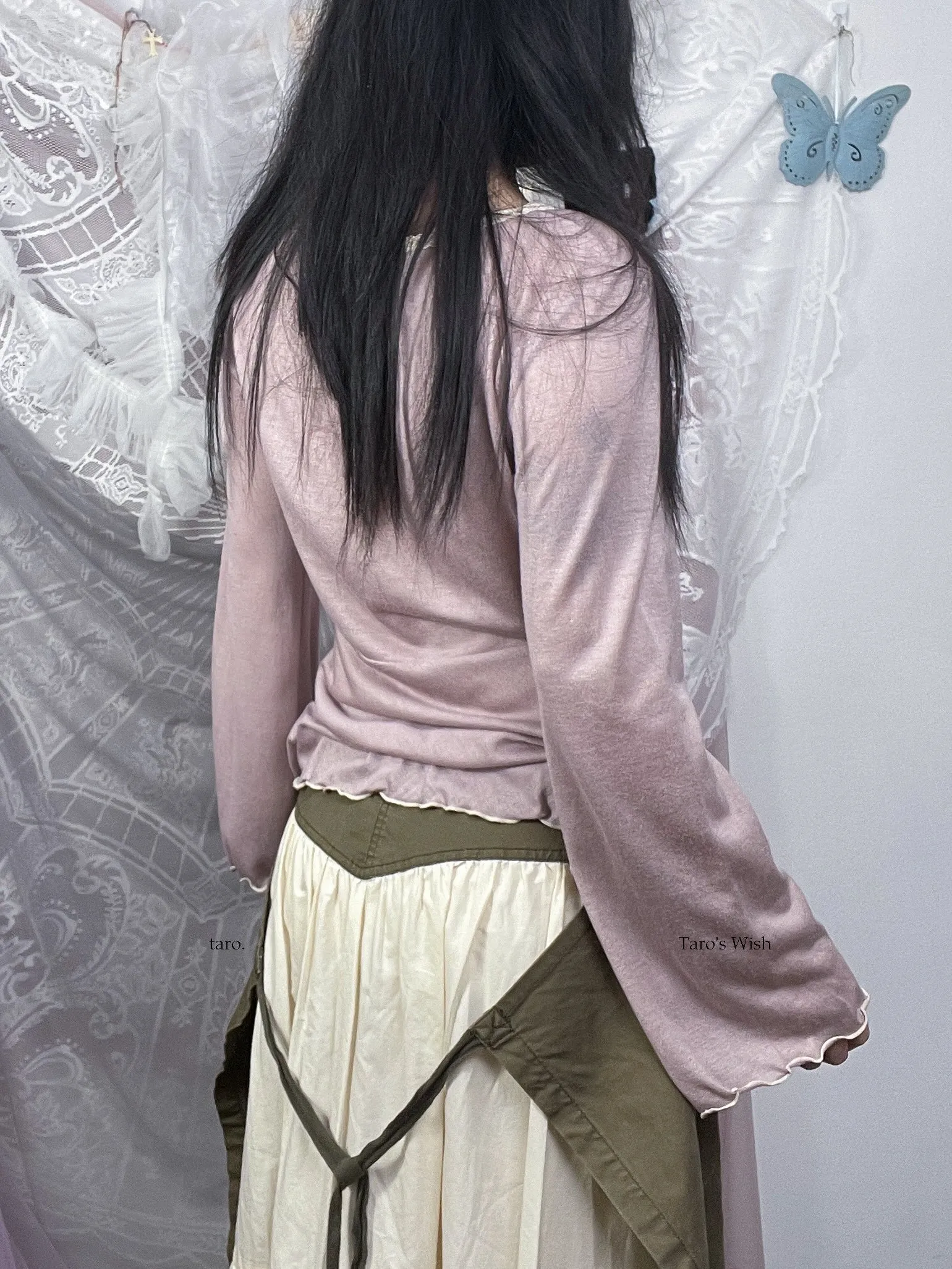 Japanese Brand Fairy Long Sleeves Top