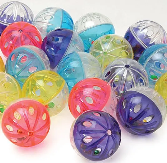 Jeffers Jingle Balls Cat Toy, 4-pk