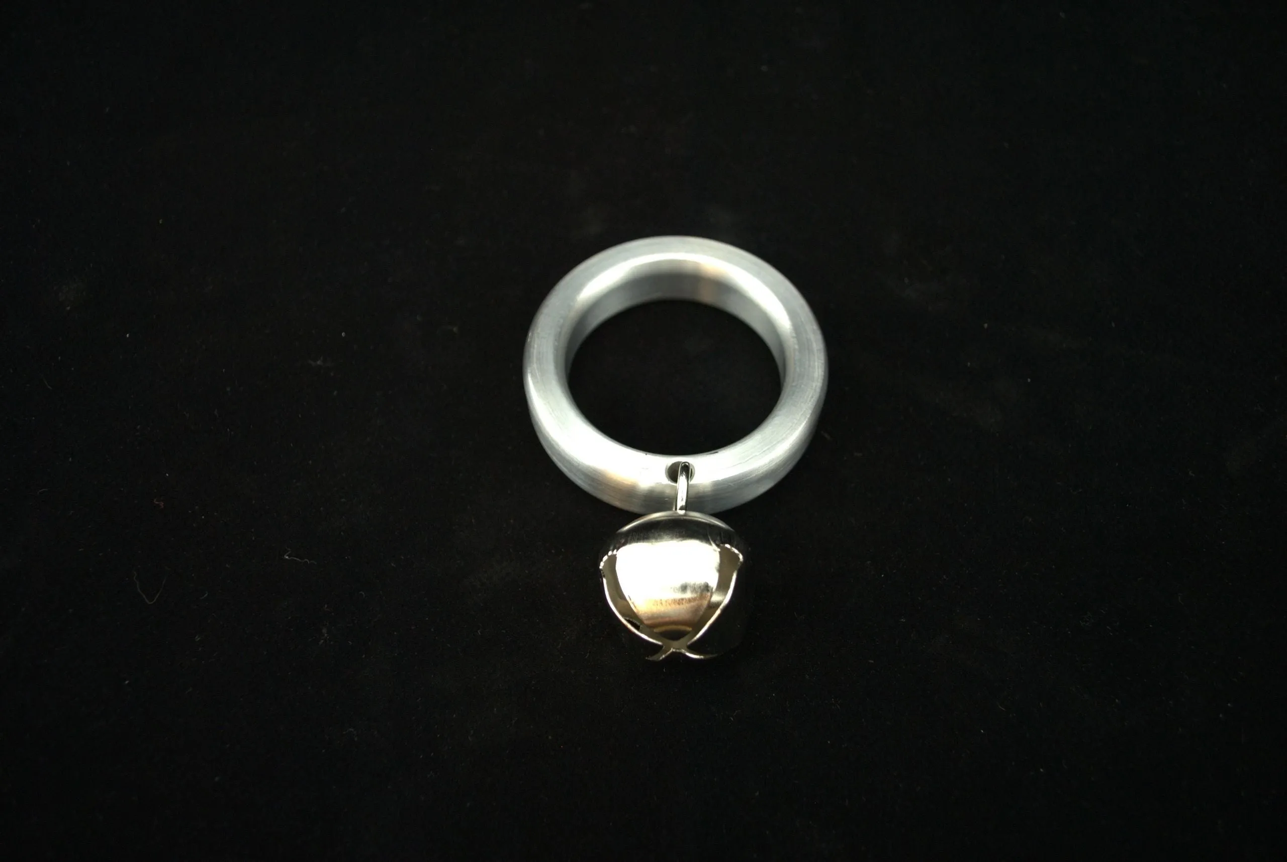 Jingle Balls Chubby Style Cockring in Aluminum
