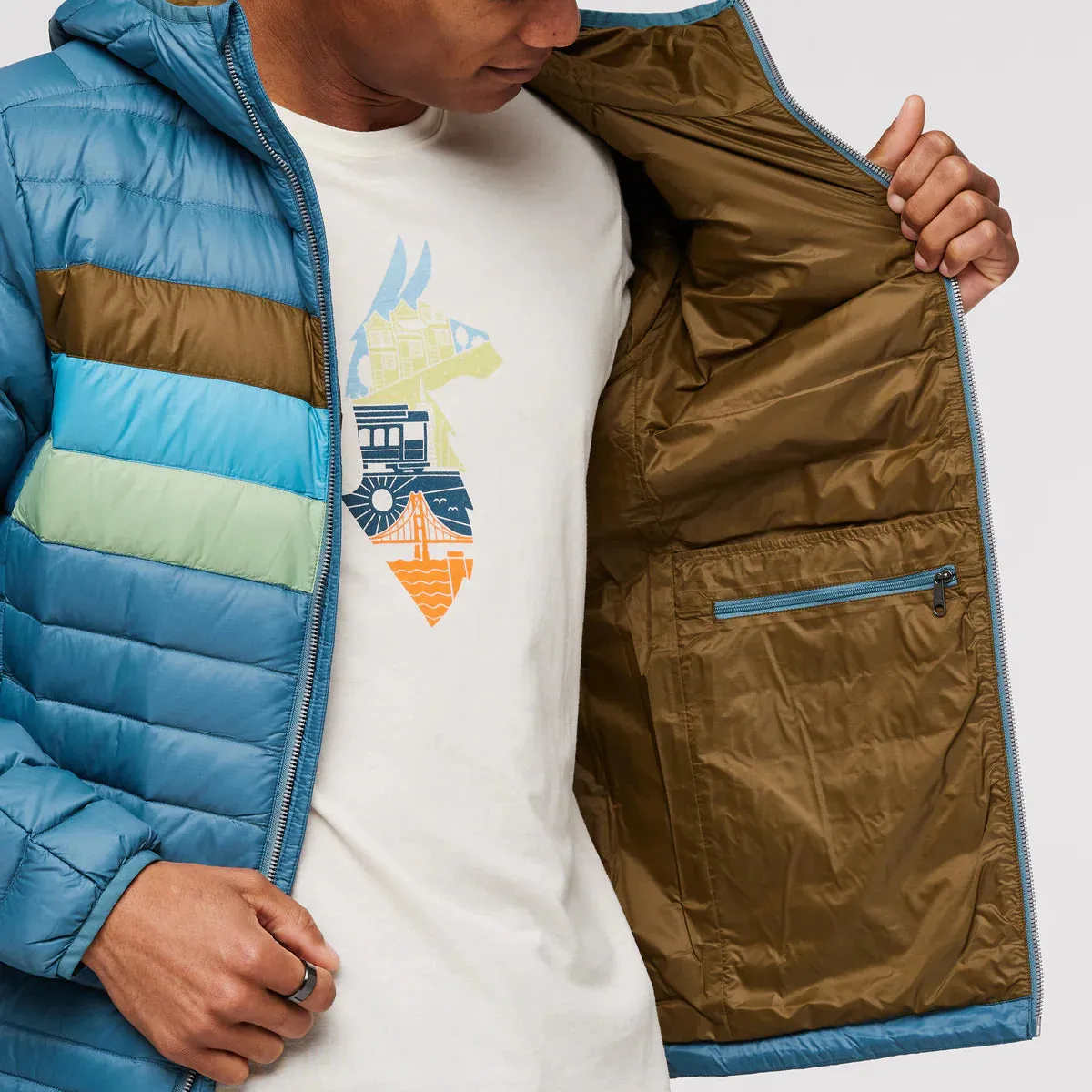 Men's Fuego Hooded Down Jacket (Past Season)