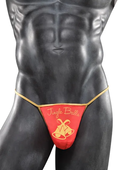 Men's Jingle Bells Musical G-String