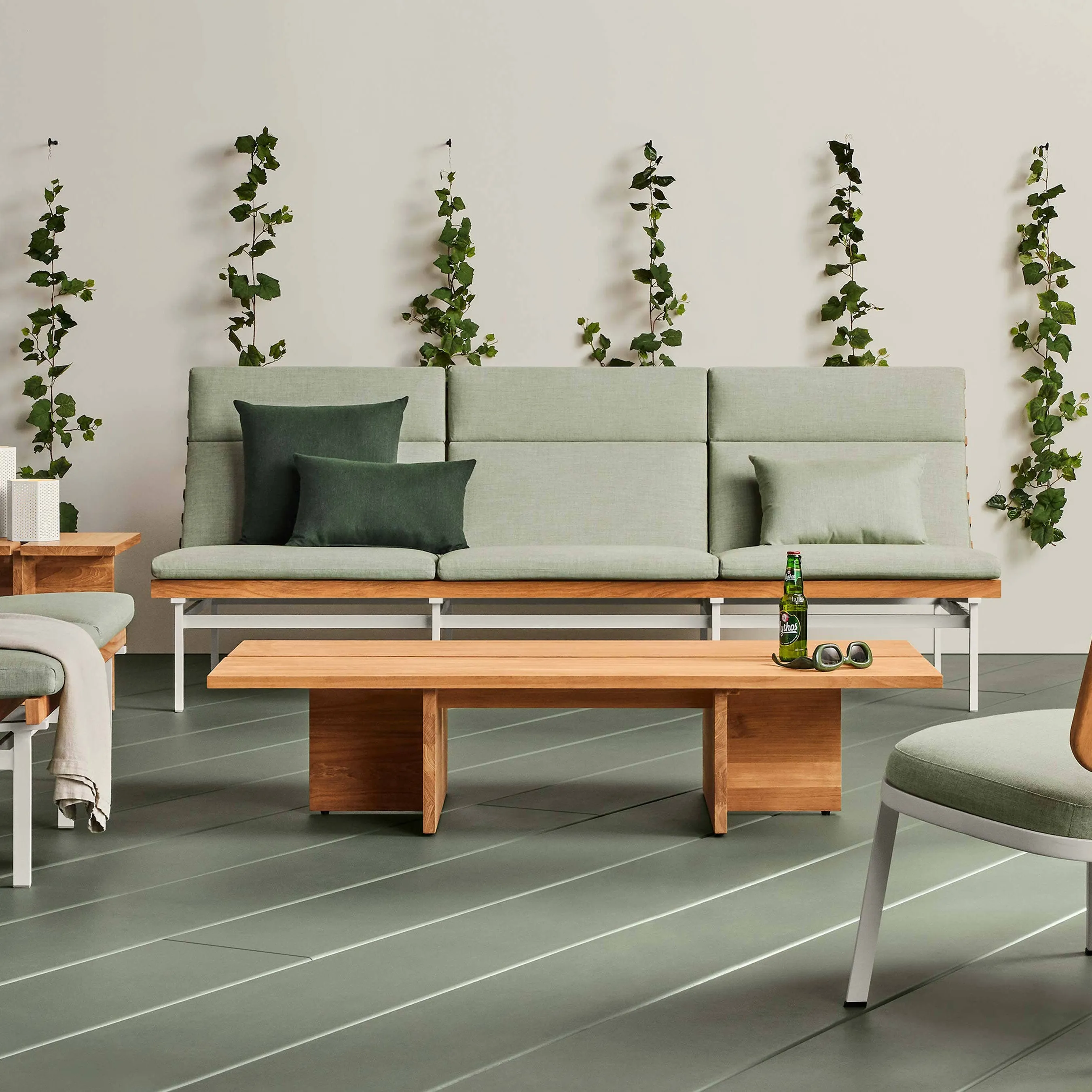 Perch Outdoor 3 Seat Sofa