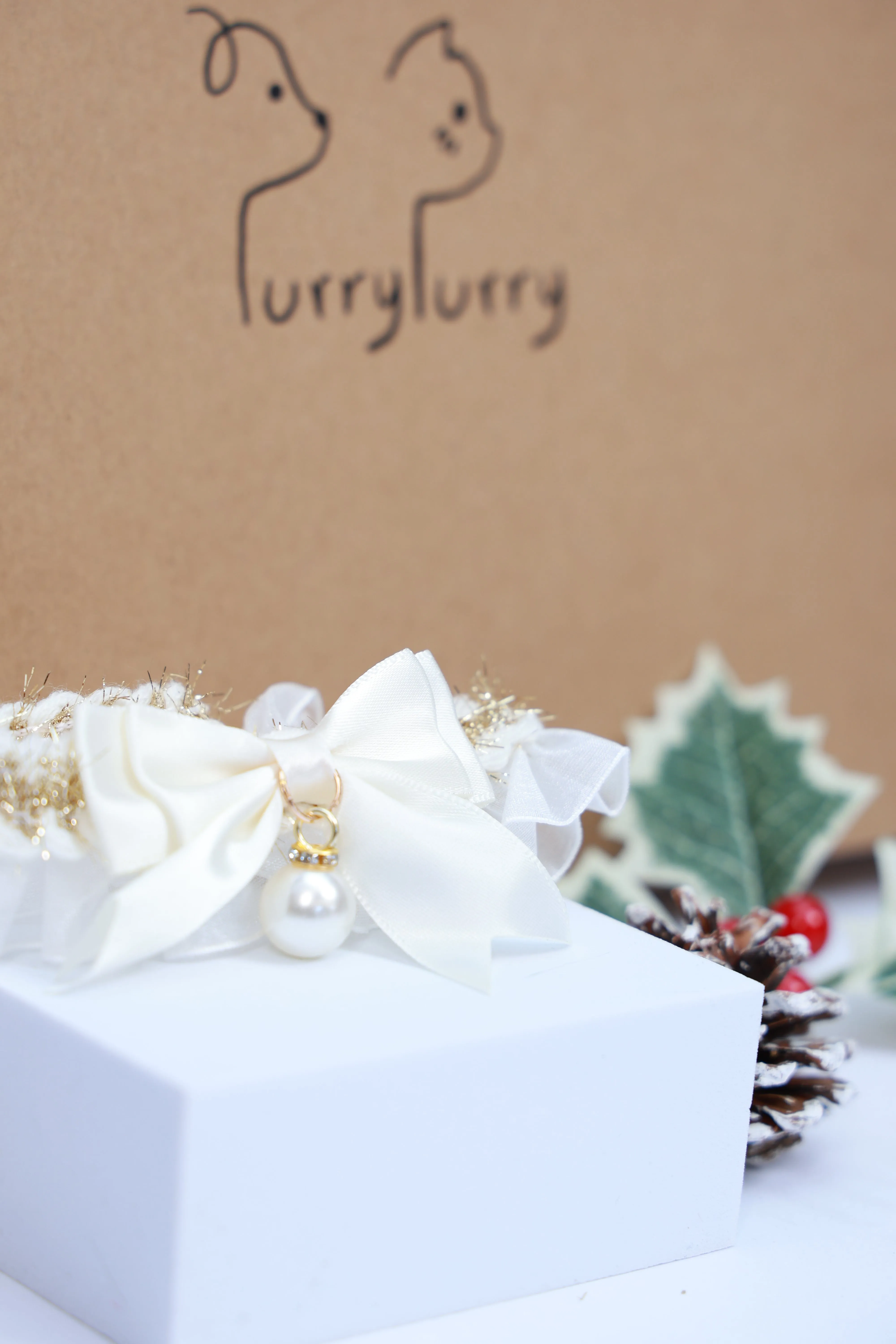Pet Scarf Gift Box Christmas Edition