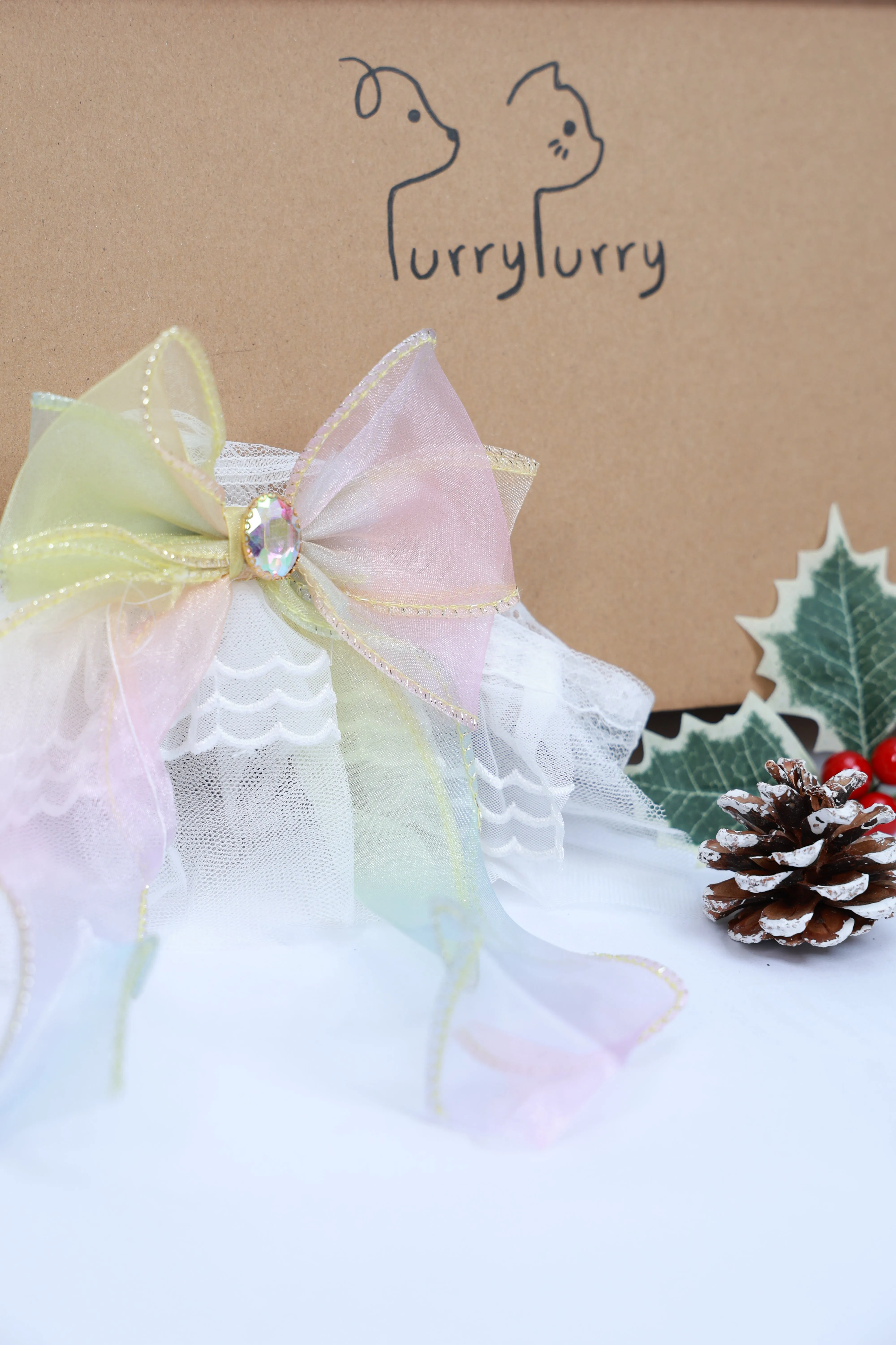 Pet Scarf Gift Box Christmas Edition