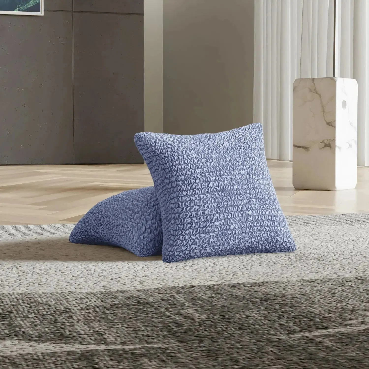 Pillow Slipcovers 2 Pcs Set (18x18 in),  Microfibra Collection