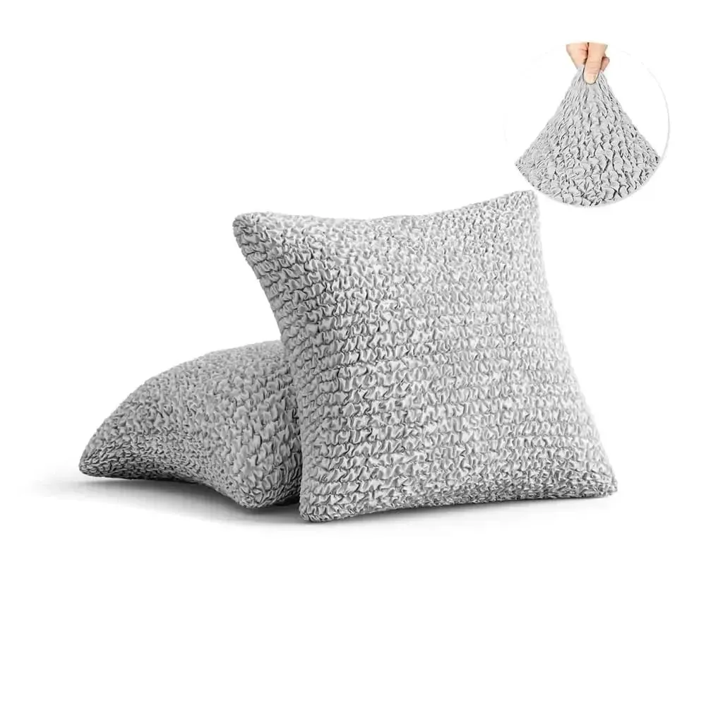 Pillow Slipcovers 2 Pcs Set (18x18 in),  Microfibra Collection