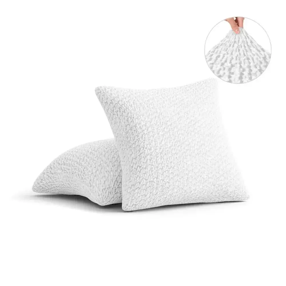 Pillow Slipcovers 2 Pcs Set (18x18 in),  Velvet Collection
