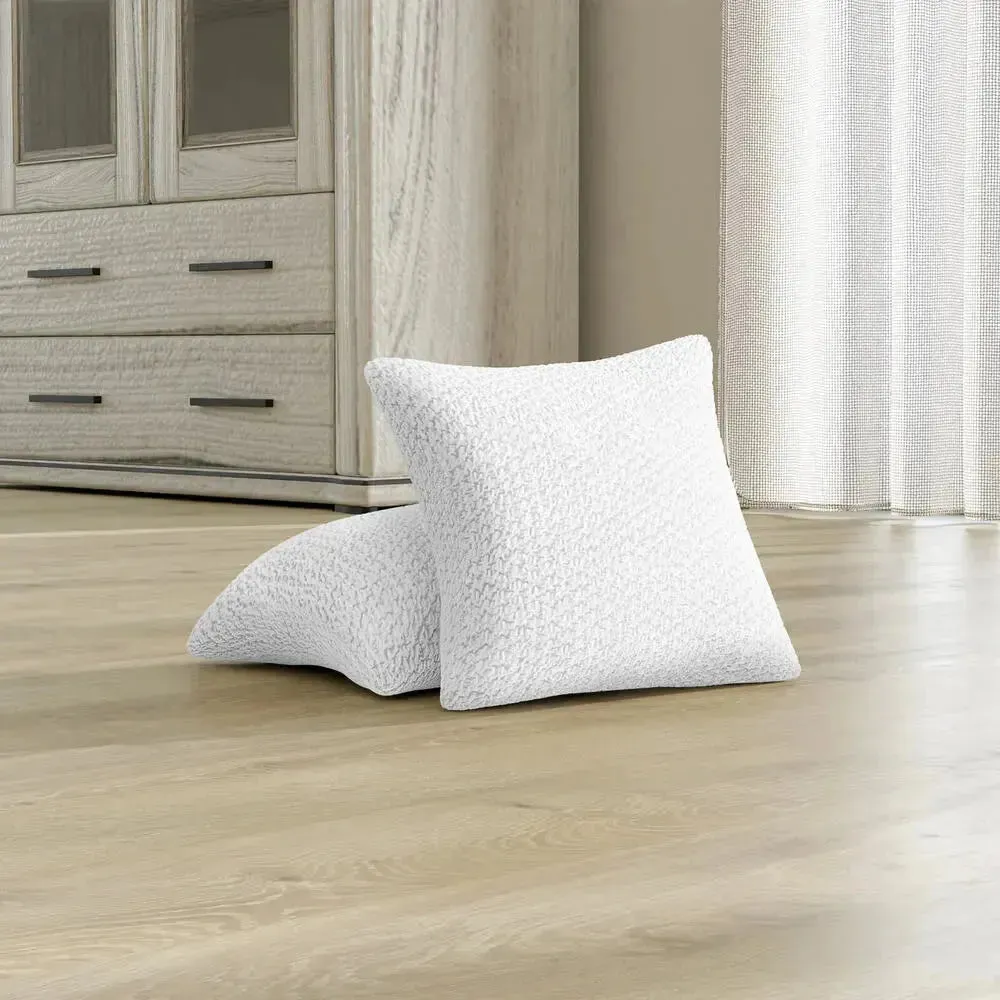 Pillow Slipcovers 2 Pcs Set (18x18 in),  Velvet Collection