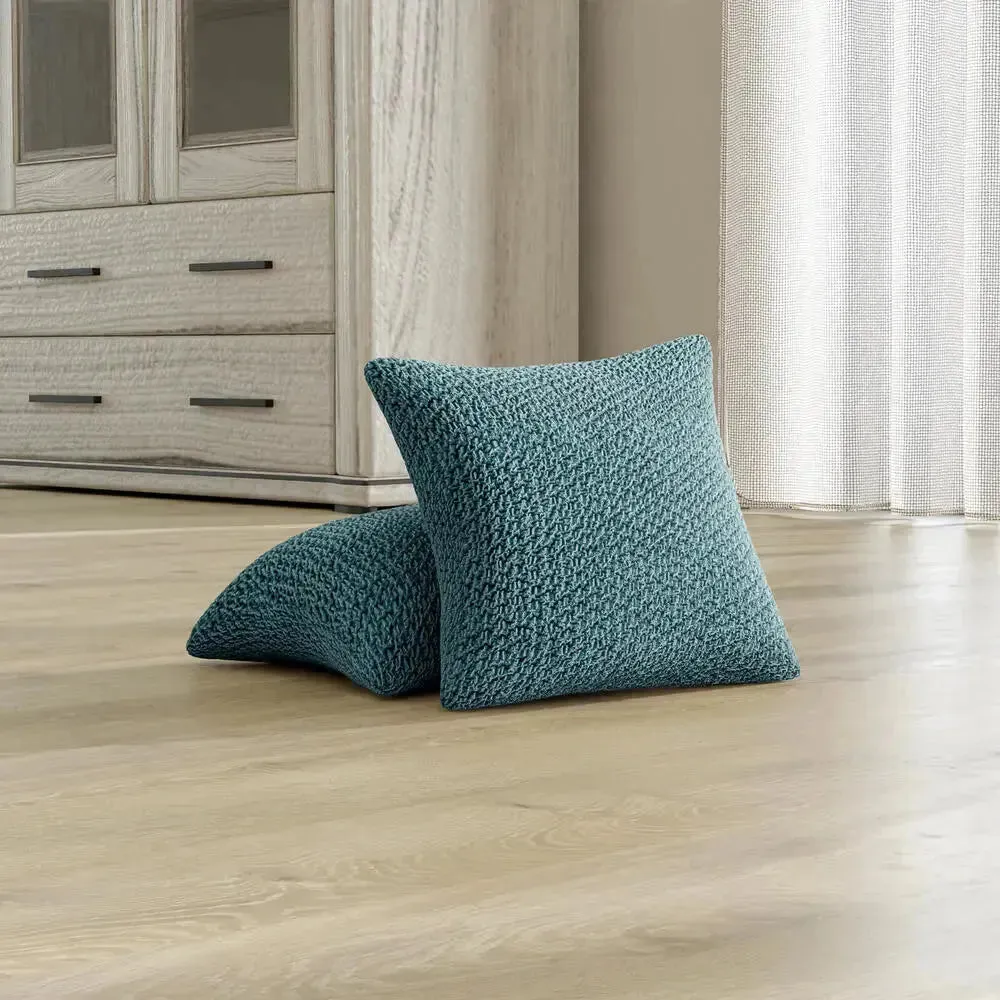 Pillow Slipcovers 2 Pcs Set (18x18 in),  Velvet Collection
