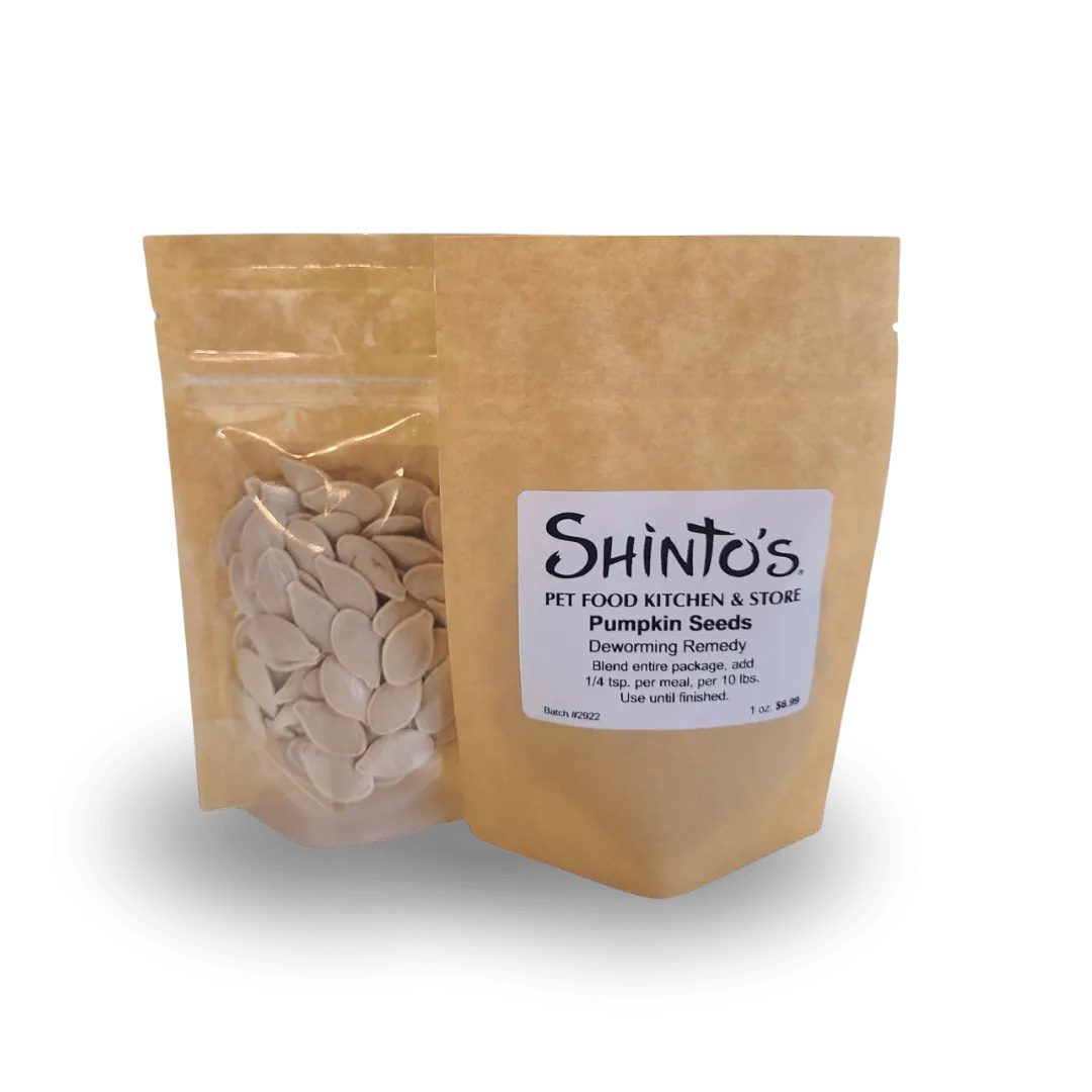 Shinto's Pumpkin Seeds - Natural Dewormer