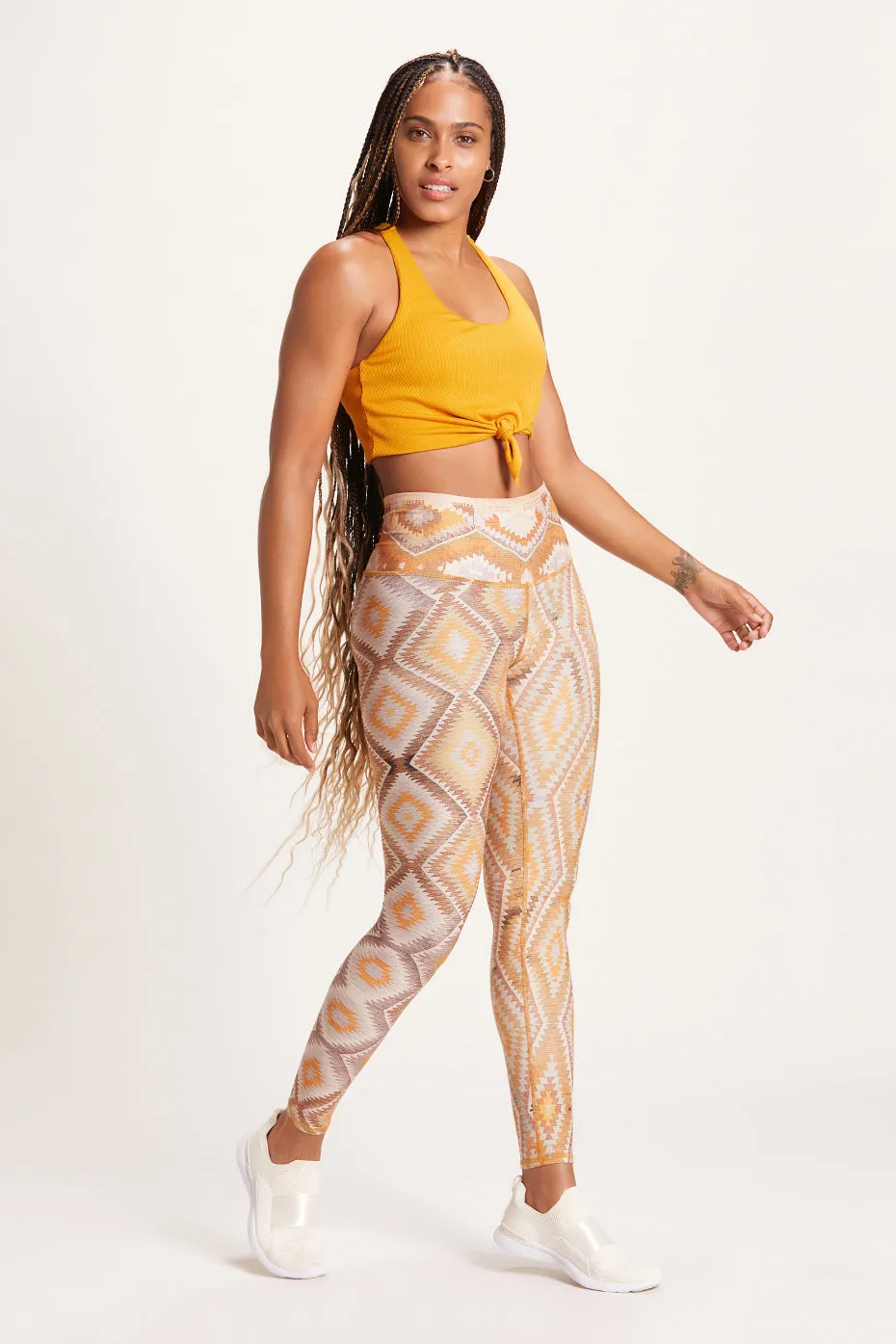 Sol Legging | Kilim | Sunshine