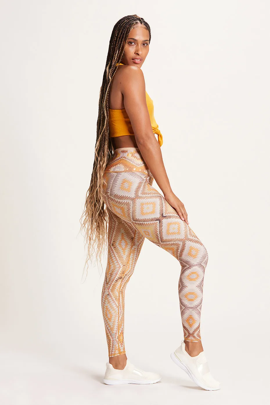 Sol Legging | Kilim | Sunshine