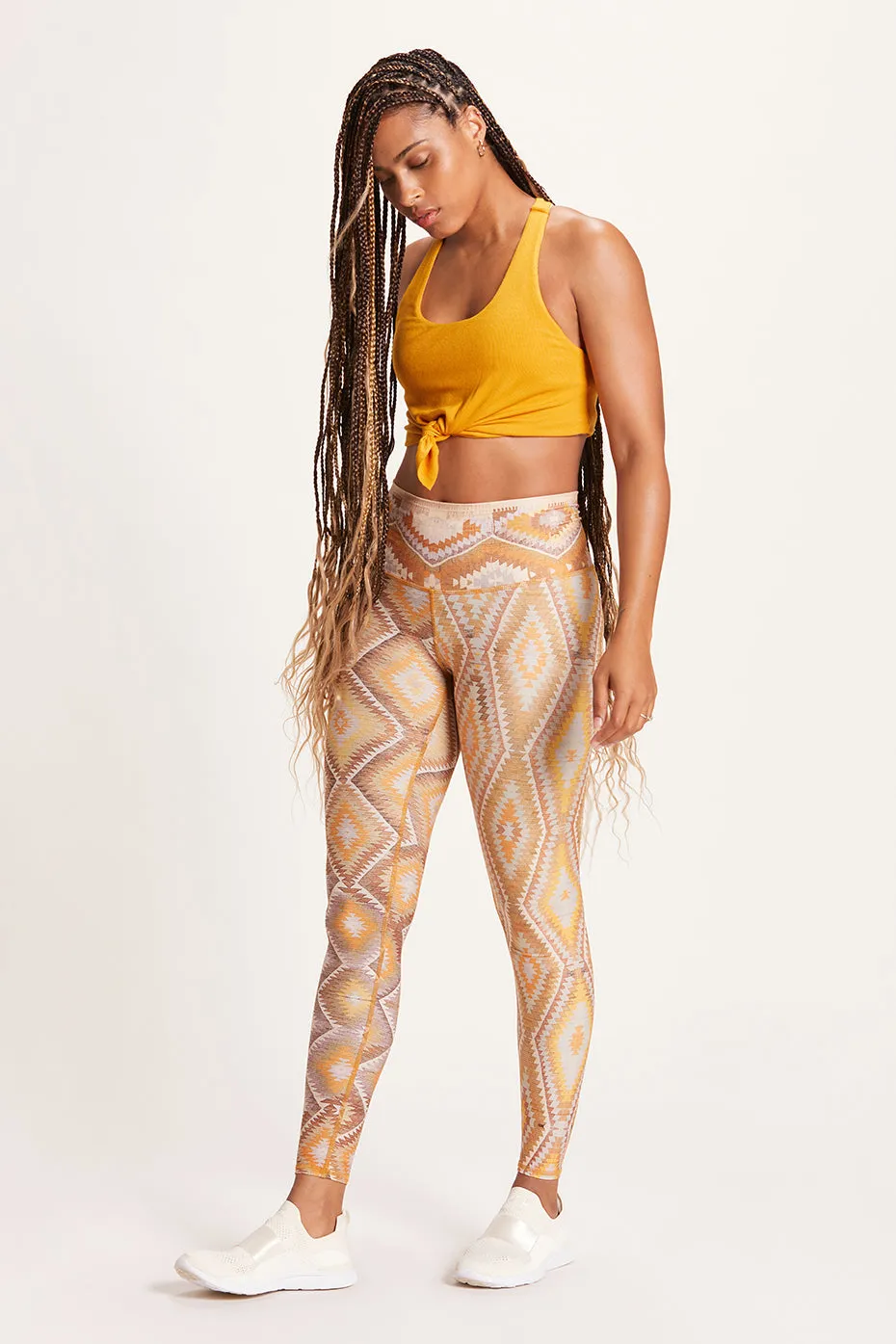 Sol Legging | Kilim | Sunshine
