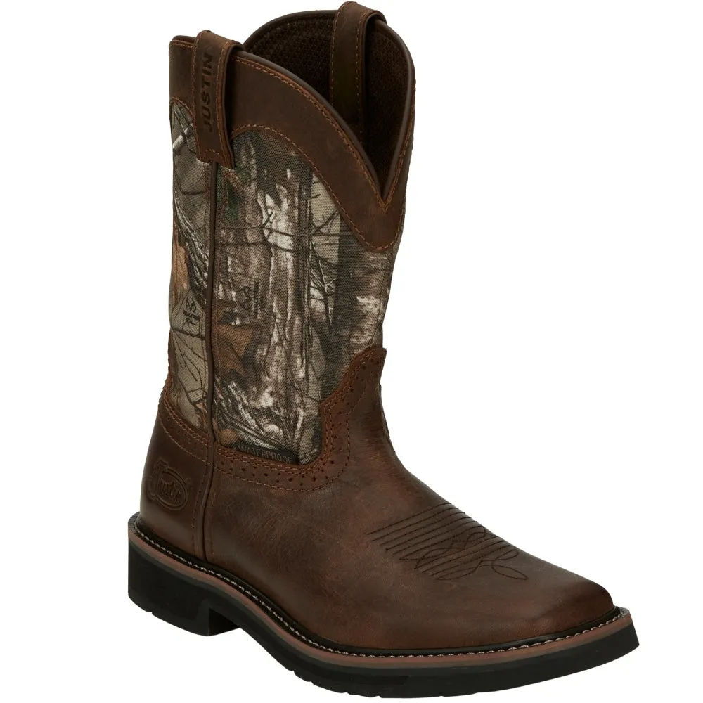 Trekker Camo 11 inch Waterproof Work Boots