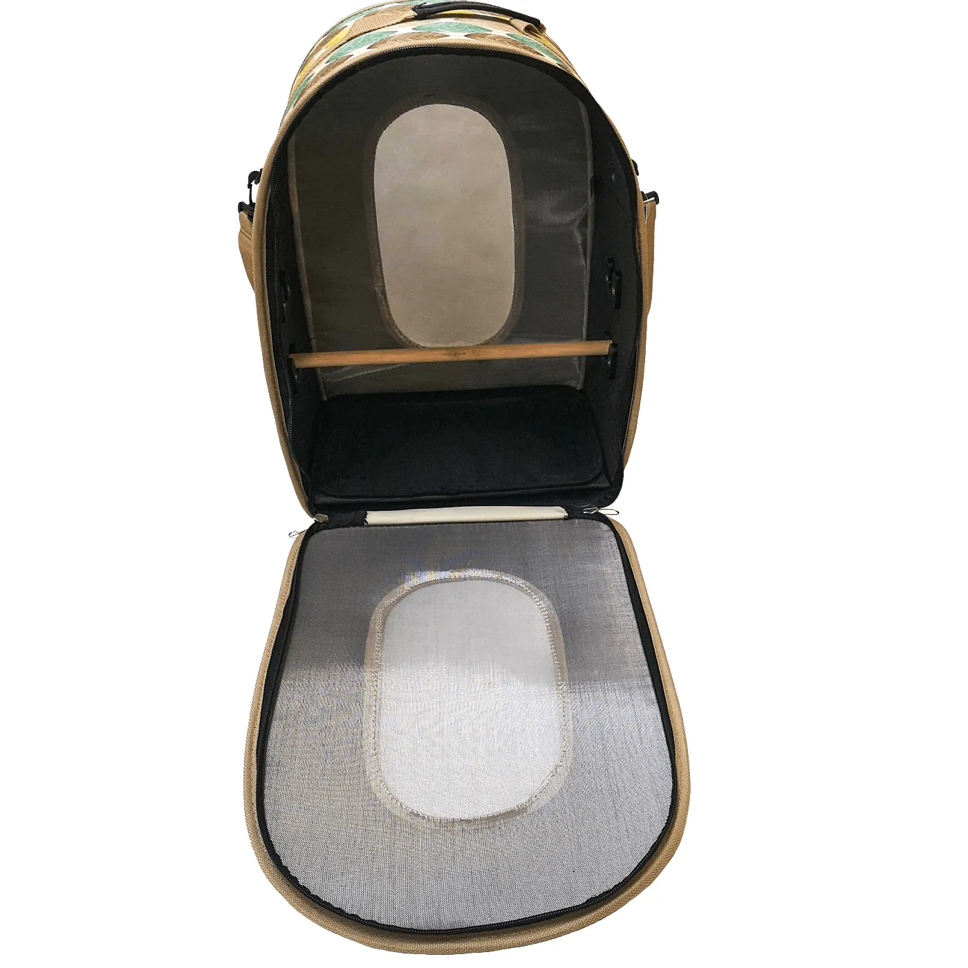 Tweeters Soft-Sided Bird Travel Carrier with Perch