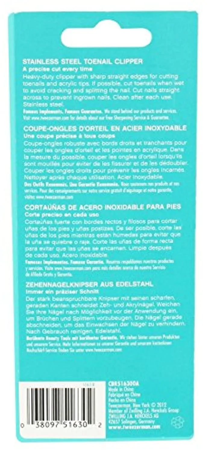 Tweezerman, Clipper Toenail Ss, 1 Count